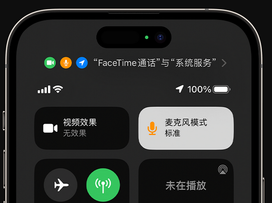 新都苹果授权维修网点分享iPhone在通话时让你的声音更清晰 