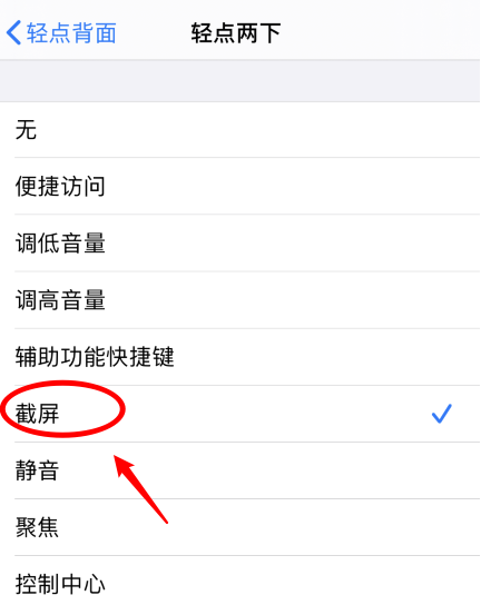 新都苹果手机维修分享iPhone12如何启用双击截屏 
